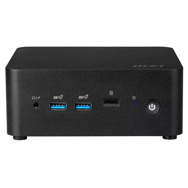 MSI Cubi NUC 1M-284EU Intel Core 7 150U 16 GB DDR5-SDRAM 1 TB SSD Windows 11 Pro Mini PC Melns
