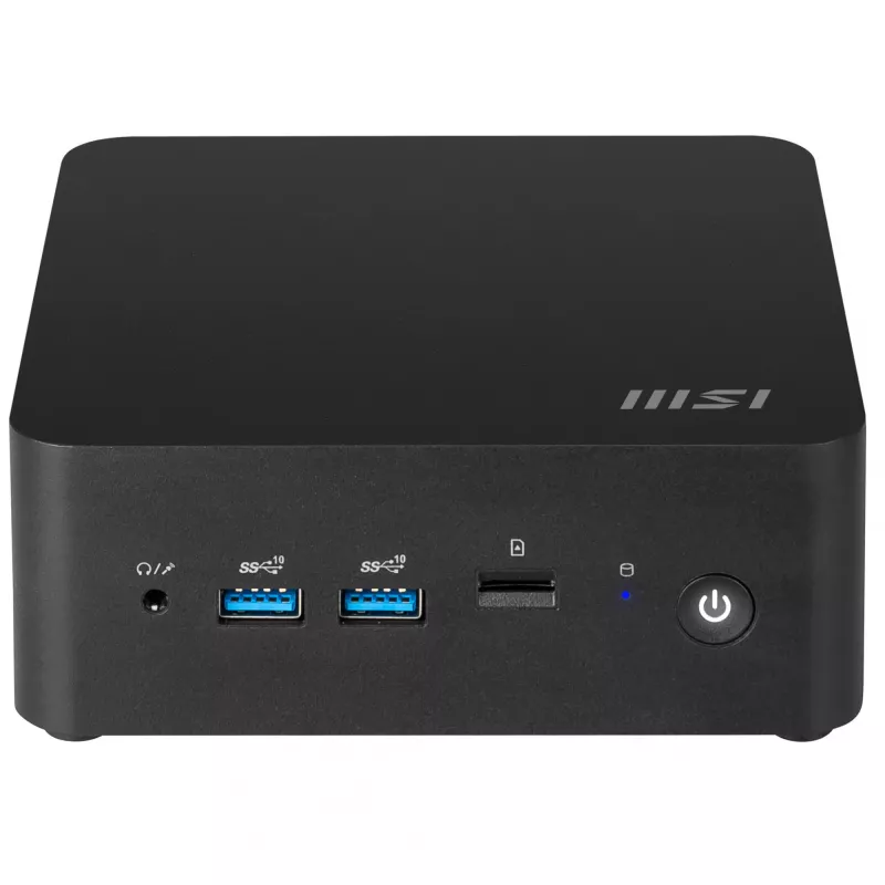 MSI Cubi NUC 1M-284EU Intel Core 7 150U 16 GB DDR5-SDRAM 1 TB SSD Windows 11 Pro Mini PC Melns