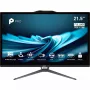 MSI Pro AP222T 14MA-613EU 54,6 cm (21,5 inch) All-in-One dators ar skārienekrānu, Intel Core i3-14100, 8 GB DDR4, 512 GB SSD, Windows 11 Home, melns