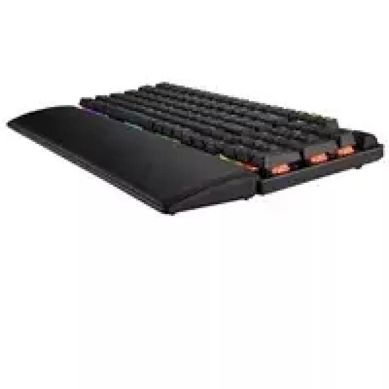ASUS ROG Strix Scope II 96 Wireless spēļu klaviatūra, USB + RF bezvadu + Bluetooth, QWERTY US English, melna