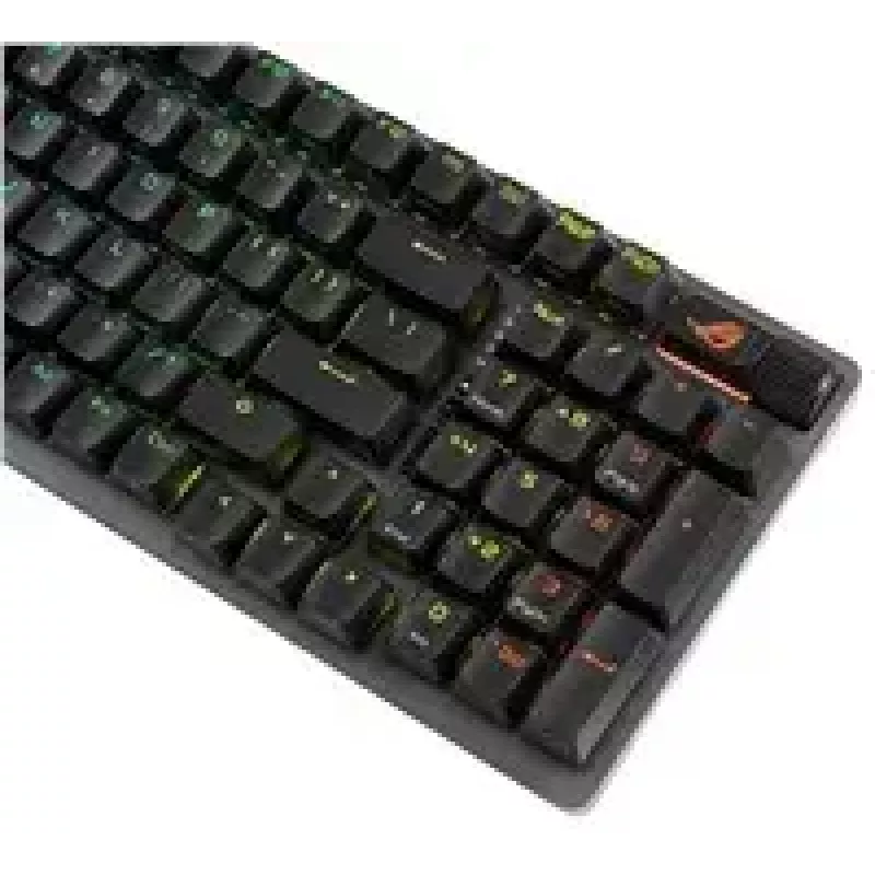 ASUS ROG Strix Scope II 96 Wireless spēļu klaviatūra, USB + RF bezvadu + Bluetooth, QWERTY US English, melna