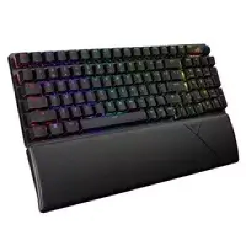 ASUS ROG Strix Scope II 96 Wireless spēļu klaviatūra, USB + RF bezvadu + Bluetooth, QWERTY US English, melna