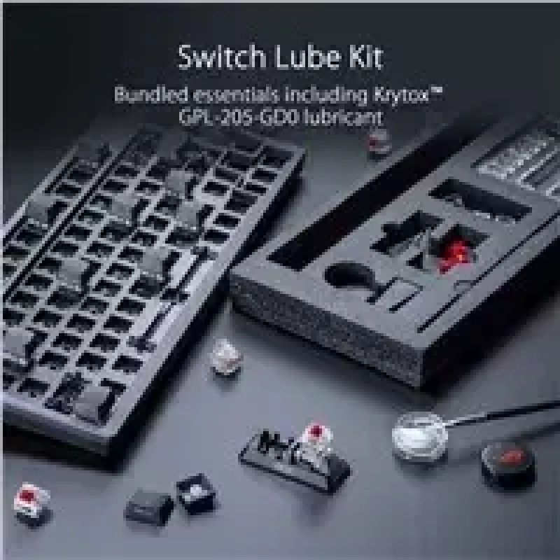 ASUS ROG Azoth tastatūra Gaming USB + RF Bezvadu + Bluetooth Balta