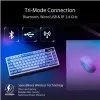 ASUS ROG Azoth tastatūra Gaming USB + RF Bezvadu + Bluetooth Balta