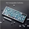 ASUS ROG Azoth tastatūra Gaming USB + RF Bezvadu + Bluetooth Balta
