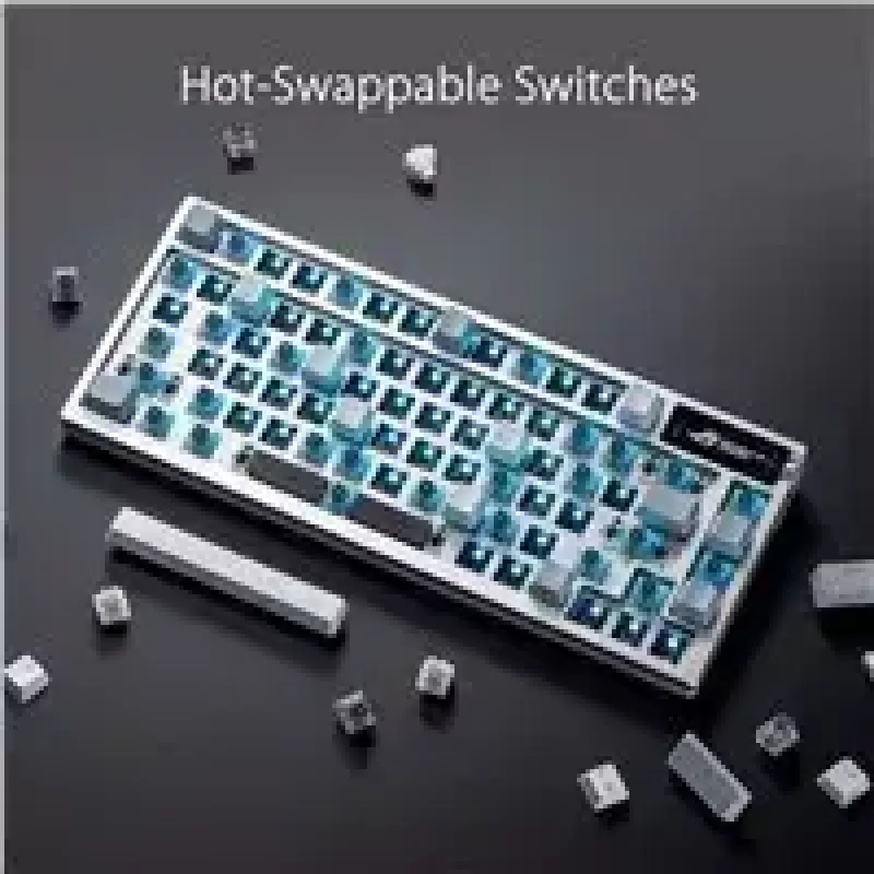 ASUS ROG Azoth tastatūra Gaming USB + RF Bezvadu + Bluetooth Balta