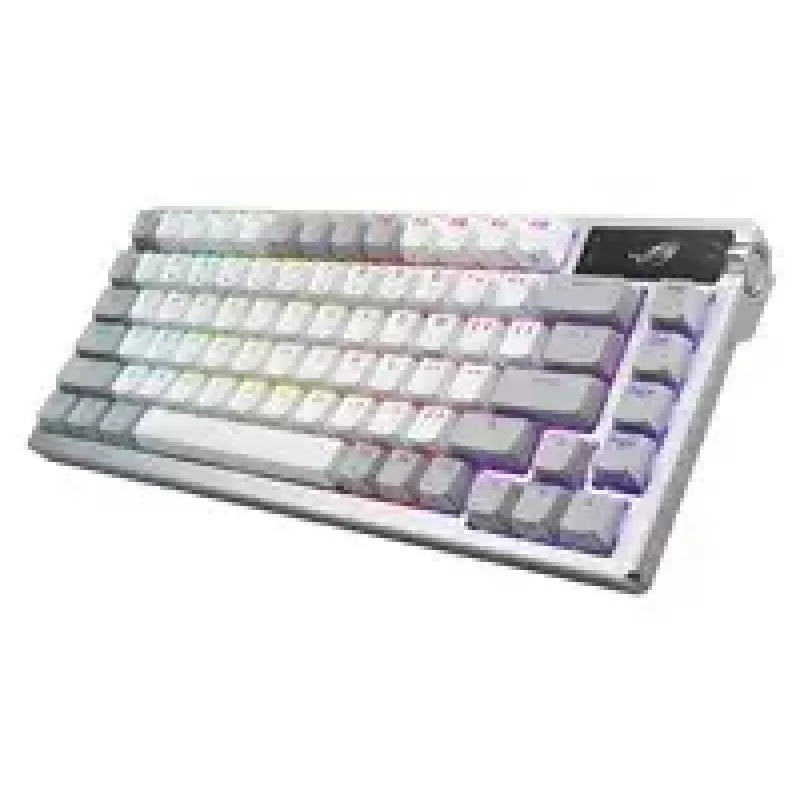 ASUS ROG Azoth tastatūra Gaming USB + RF Bezvadu + Bluetooth Balta