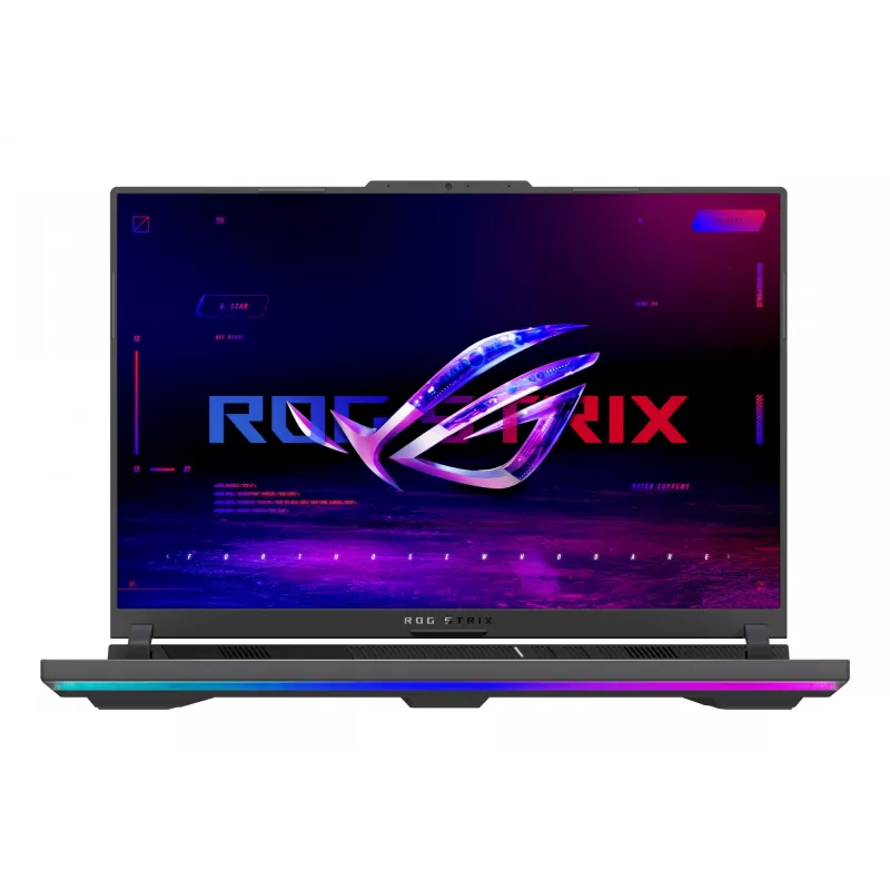 ASUS ROG Strix G16 G614PR-RV004W AMD Ryzen™ 9 8940HX Klēpjdators 40.6 cm (16 collu) WUXGA 16 GB DDR5-SDRAM 1 TB SSD NVIDIA GeForce RTX 5070 Ti Wi-Fi 6E (802.11ax) Windows 11 Home Pelēks