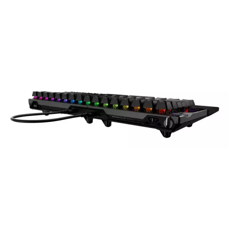 Tastatūra ASUS ROG Falcata Gaming USB RF Wireless Bluetooth Melna 75%