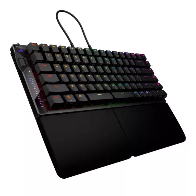 Tastatūra ASUS ROG Falcata Gaming USB RF Wireless Bluetooth Melna 75%