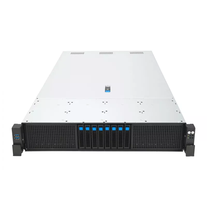 Rack serveris ASUS RS720-E12-RS8G 3,2 kW redundantais barošanas bloks, 8 karstās maiņas nodalījumi
