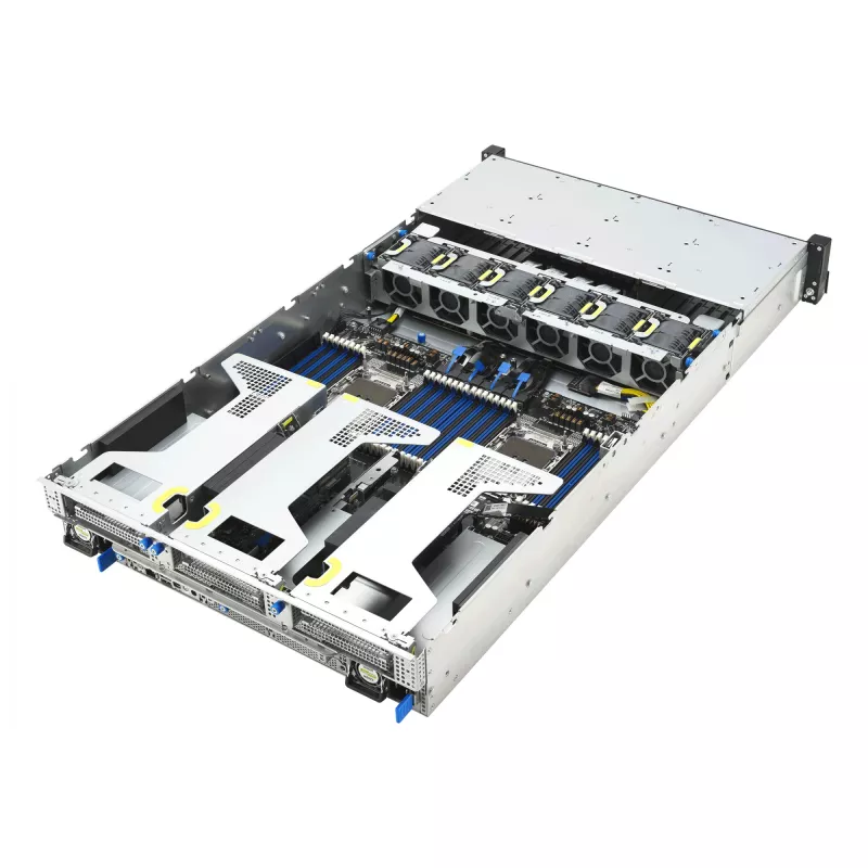Rack serveris ASUS RS720-E12-RS8G 3,2 kW redundantais barošanas bloks, 8 karstās maiņas nodalījumi