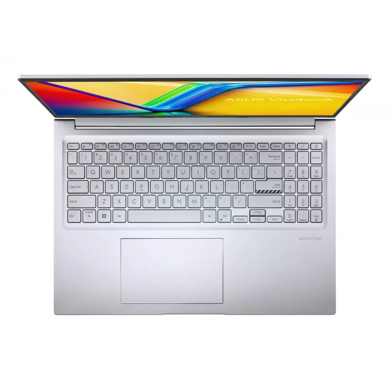 ASUS Vivobook 16 M1605YA-MB242W klēpjdators ar AMD Ryzen™ 7 7730U, 16 GB RAM, 512 GB SSD, 16 inch WUXGA, Windows 11 Home, sudraba