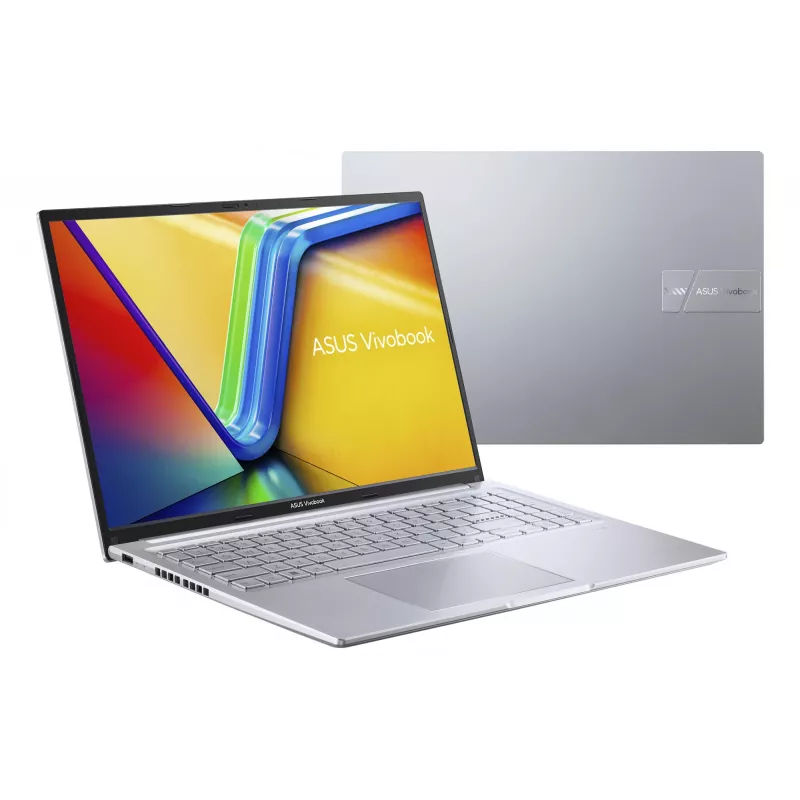 ASUS Vivobook 16 M1605YA-MB242W klēpjdators ar AMD Ryzen™ 7 7730U, 16 GB RAM, 512 GB SSD, 16 inch WUXGA, Windows 11 Home, sudraba