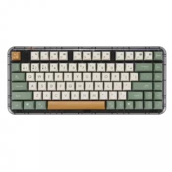 Mehāniskā tastatūra ASUS Jelly75 KD201, 75% formāts, USB/RF bezvadu/Bluetooth, daudzkrāsaina