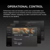 COUGAR CFV235 Vision PC korpuss Midi Tower — ARGB, 23.3 cm LCD 1920×462, Mesh, Priekšā 2×160 mm, Aizmugurē 1×120 mm, Melns