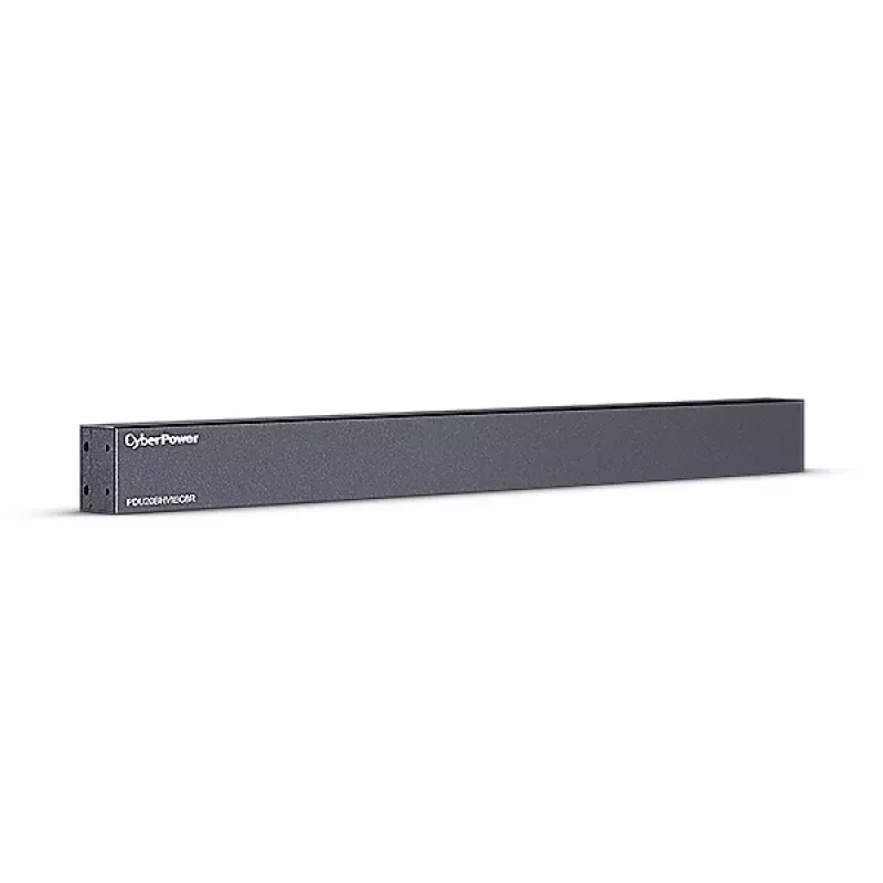 CyberPower PDU20BHVIEC8R strāvas sadales bloks 8× IEC-320 C13 1U Melns