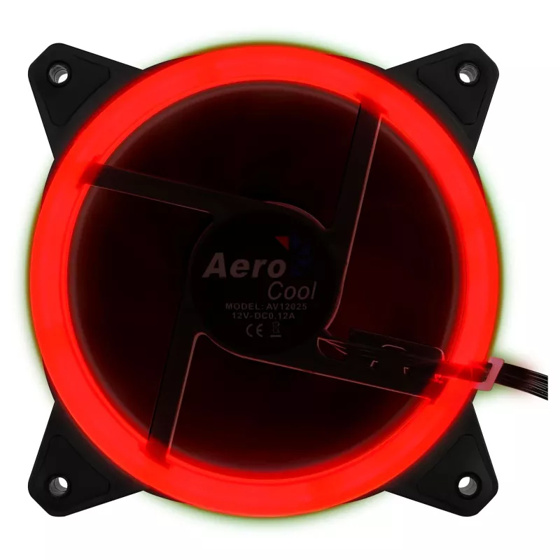 Aerocool Rev RGB datora ventilators 12 cm Melns