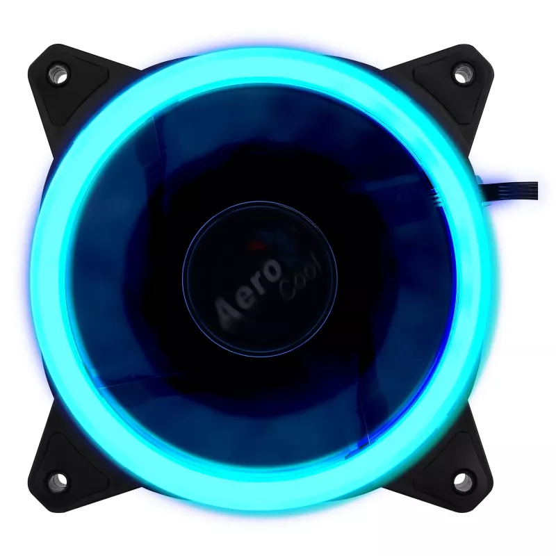 Aerocool Rev RGB datora ventilators 12 cm Melns