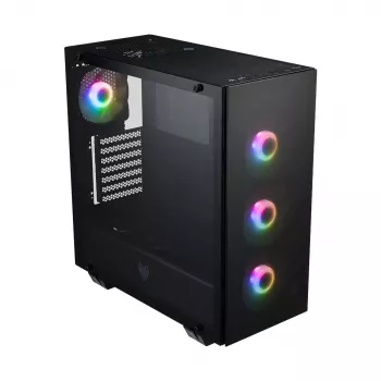 FSP CMT512 Midi Tower Melns