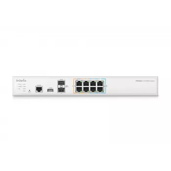 EnGenius Cloud Managed Security Gateway 2 x 2.5 GbE LAN & 6 x 2.5 GbE WAN & 2 SFP+ porti