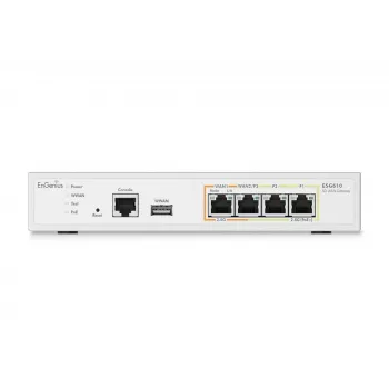 EnGenius ESG610 Drošības vārteja ar mākoņa pārvaldību 2 x 2.5 GbE LAN un 2 x 2.5 GbE WAN
