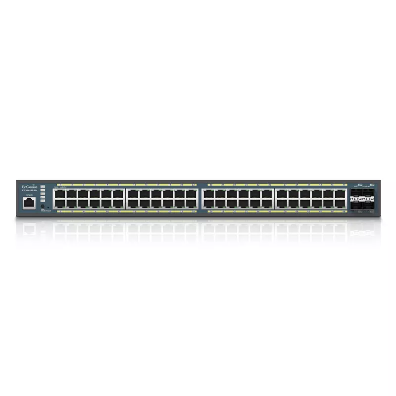 Pārvaldāms slēdzis EnGenius FitSwitch 48 PoE 48 Porti Gigabit Ethernet