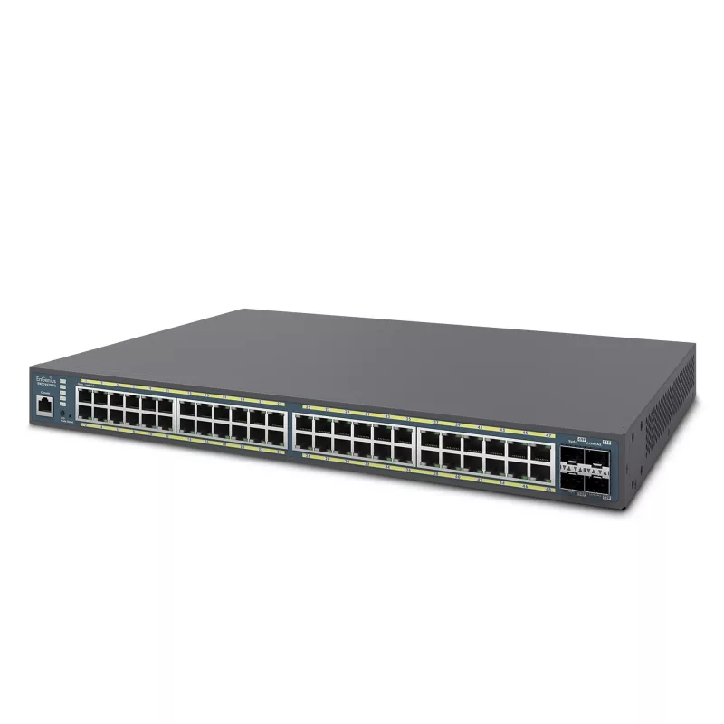 Pārvaldāms slēdzis EnGenius FitSwitch 48 PoE 48 Porti Gigabit Ethernet