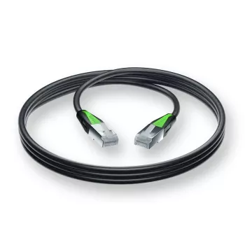 Tīkla kabelis Zyxel ACCESSORY-ZZ0110F Cat6a, RJ-45 - RJ-45, 1 m, Melns