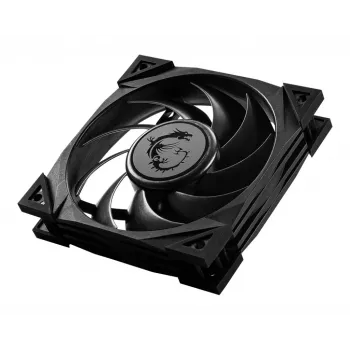 MSI MEG SILENT GALE P12 Premium klusais ventilators '120mm, PWM, līdzsvarota statiskā spiediena plūsma, LCP lāpstiņas, HDB gultnis, pretvibrācijas paliktņi, 300mm kabelis'