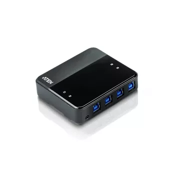 ATEN US434 4-portu USB 3.0 koplietošanas ierīce, 5 Gbit/s