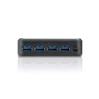 ATEN US434 4-portu USB 3.0 koplietošanas ierīce, 5 Gbit/s
