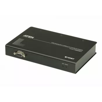 ATEN CE920 USB DisplayPort HDBaseT 2.0 KVM pagarinātājs, raidītājs un uztvērējs, vadu, 150 m, Cat5e/Cat6/Cat6a, 4096 x 2160 pikseļi, melns
