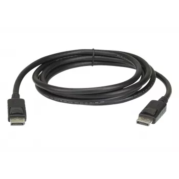ATEN 3 m DisplayPort rev.1.4 kabelis, 3 m, DisplayPort, HDMI, vīrietis, vīrietis