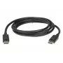 ATEN 3 m DisplayPort rev.1.4 kabelis, 3 m, DisplayPort, HDMI, vīrietis, vīrietis