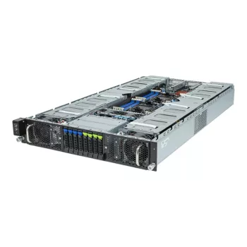 Servera korpuss Gigabyte G293-Z20 2U Rack Melns