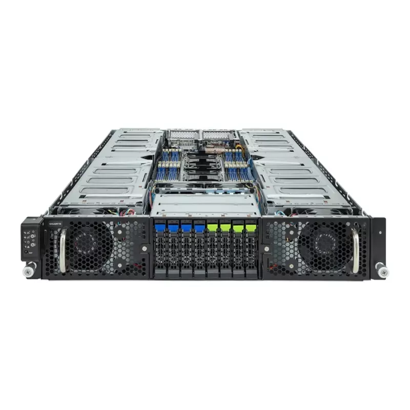 Servera korpuss Gigabyte G293-Z20 2U Rack Melns