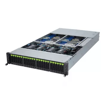 GIGABYTE H273 LGA 6096 Rack (2U) Melns
