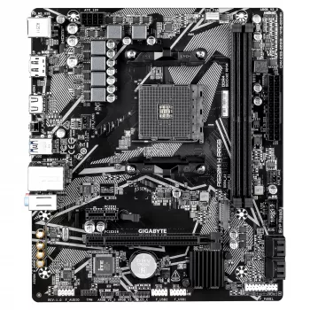 Mātesplate GIGABYTE A520M H ARGB – AM4, Micro ATX, DDR4, PCIe 3.0 M.2, ARGB