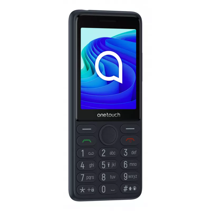 TCL OneTouch 4042S Dual SIM mobilais tālrunis ar uzlādes paliktnis, pelēks
