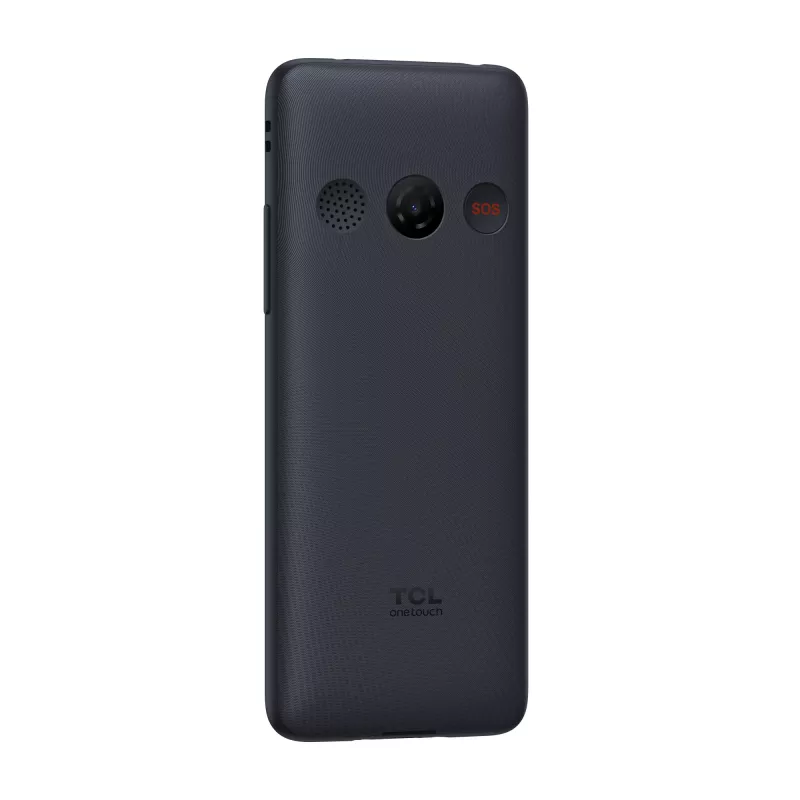 TCL OneTouch 4042S Dual SIM mobilais tālrunis ar uzlādes paliktnis, pelēks