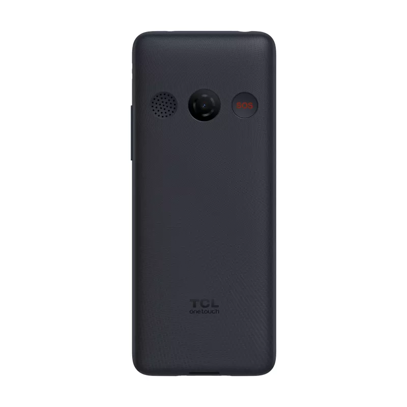 TCL OneTouch 4042S Dual SIM mobilais tālrunis ar uzlādes paliktnis, pelēks