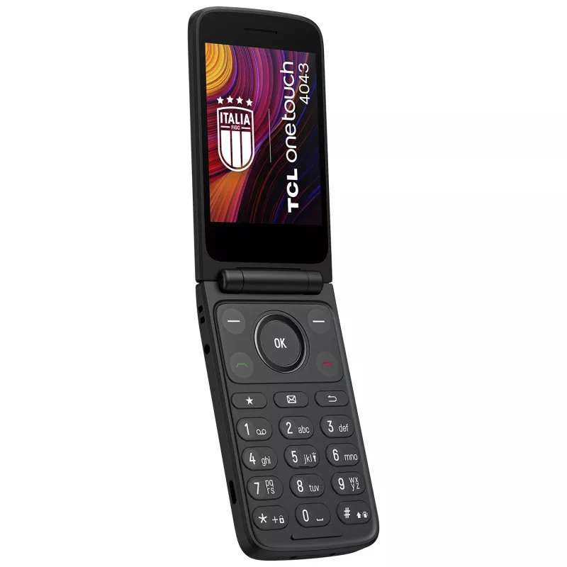 TCL OneTouch 4043, 8,13 cm (3,2 collu), 130,6 g, Pelēks, Viedtālrunis