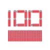 XSHOT Pro Series Half-Length Darts papildinājuma paka (100 bultas) ZURU