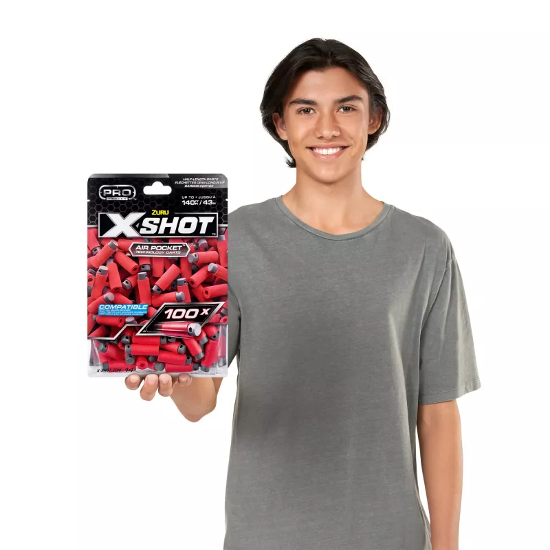 XSHOT Pro Series Half-Length Darts papildinājuma paka (100 bultas) ZURU
