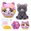 Rotaļlietu kaķis Zuru Pets Alive Smitten Kittens Series 2 — interaktīvs skaņu kaķēns, 3+ gadi, AAA baterijas