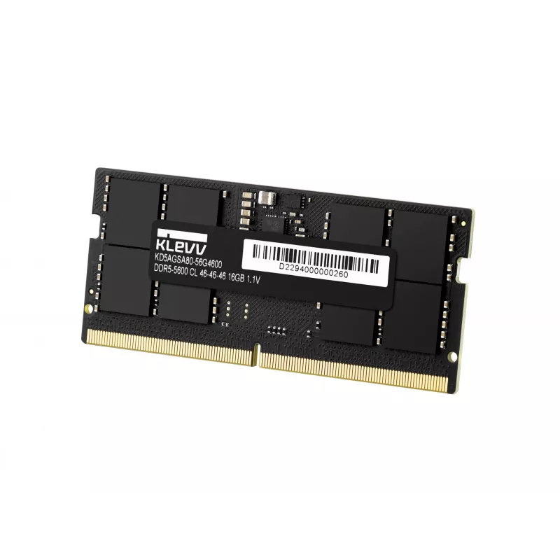 Klevv 16 GB DDR5 5600 MT/s SO-DIMM klēpjdatora atmiņas modulis