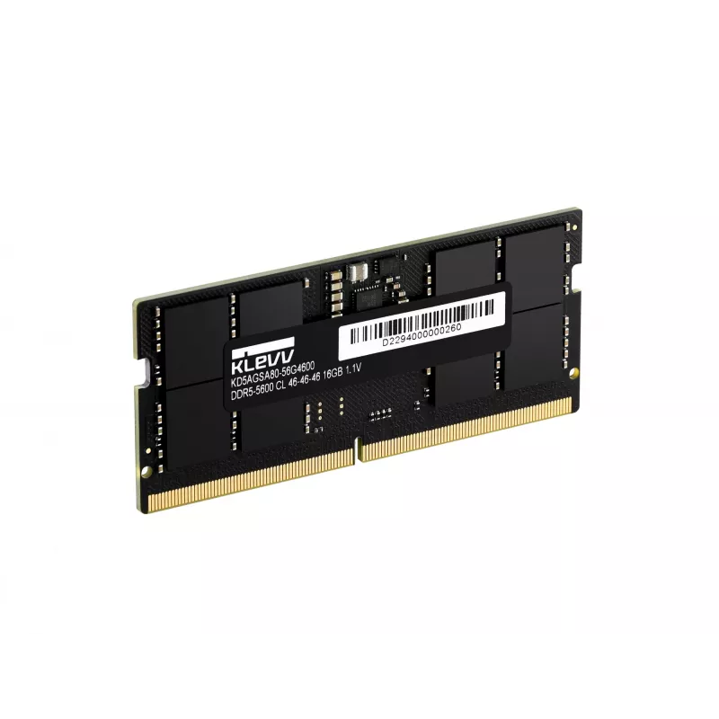 Klevv 16 GB DDR5 5600 MT/s SO-DIMM klēpjdatora atmiņas modulis