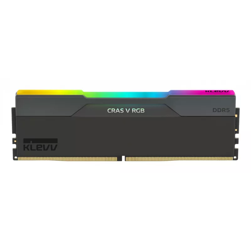 Klevv 64GB (2 x 32GB) 6000MHz CL30 DDR5 RAM modulis CRAS V RGB 30-36-36-76