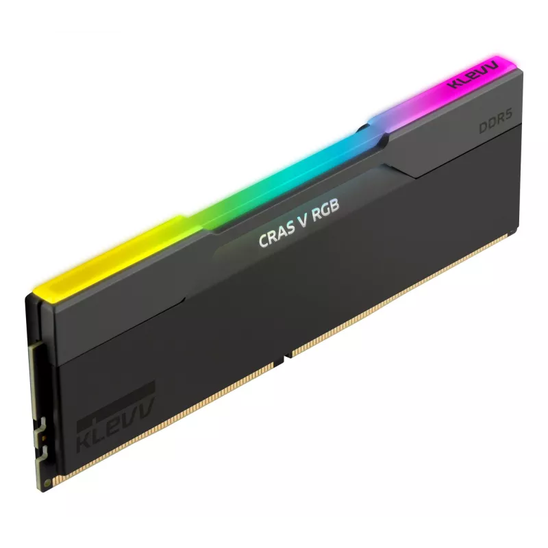 Klevv 64GB (2 x 32GB) 6000MHz CL30 DDR5 RAM modulis CRAS V RGB 30-36-36-76